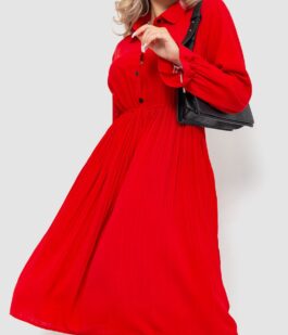 Платье нарядное, цвет красный, 204R602