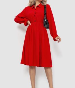 Платье нарядное, цвет красный, 204R602