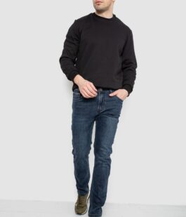 Джинсы мужские демисезонные, цвет темно-синий, 243R8689-3