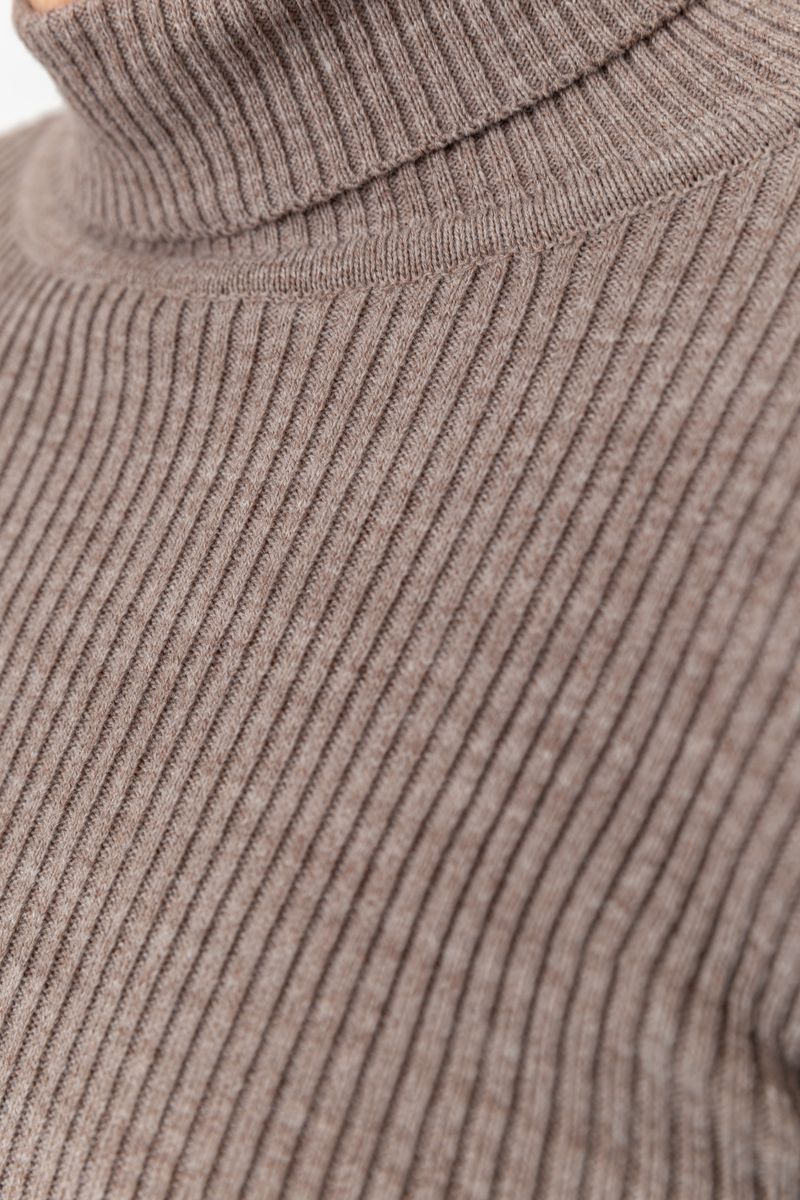 Свитер-гольф мужской, цвет мокко, 161R892-1 — изображение 4