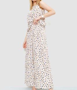 Брюки женские ткань штапель, цвет молочный, 102R330-1