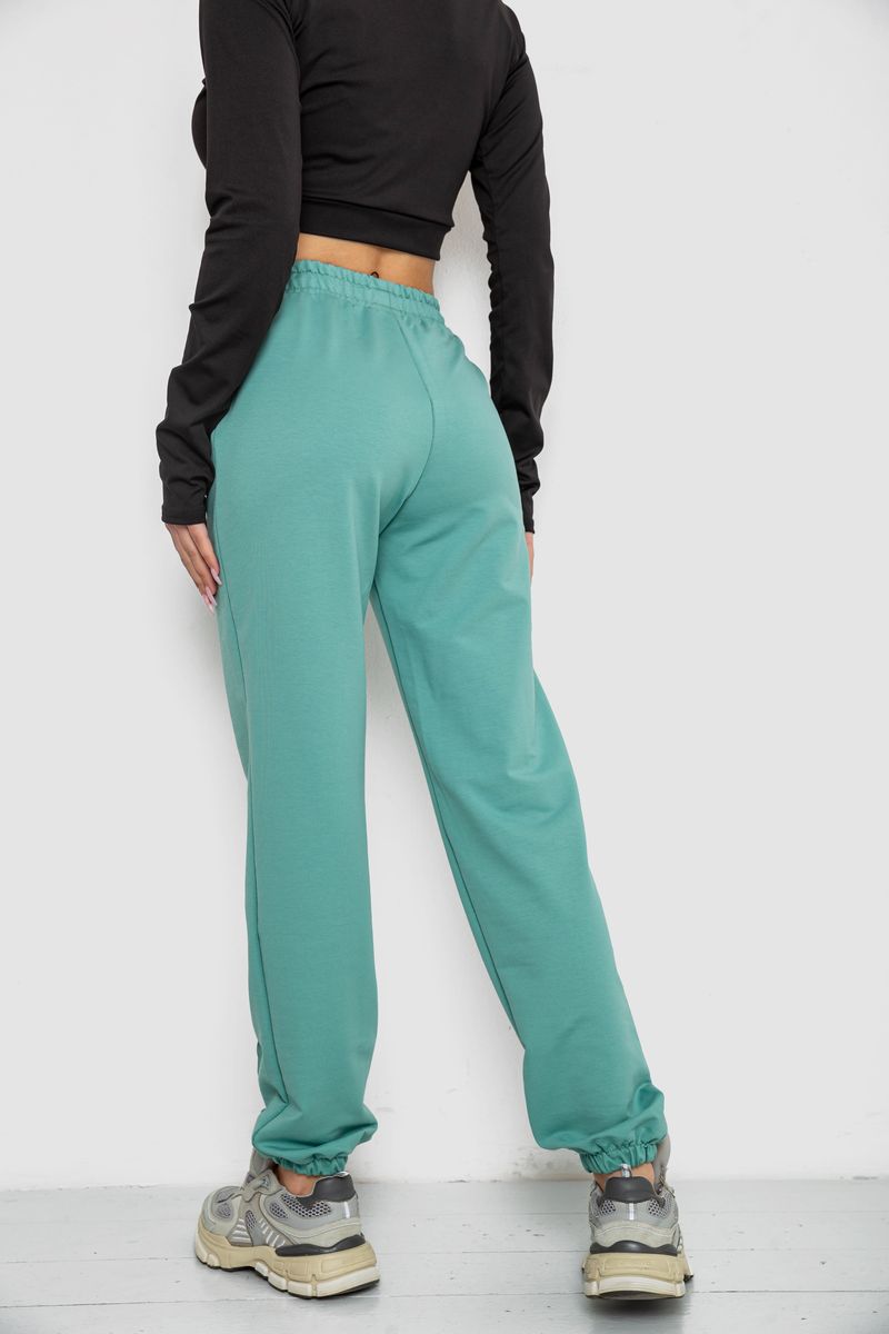 Спорт штани женские, цвет оливковый, 247R4670-1 — изображение 4