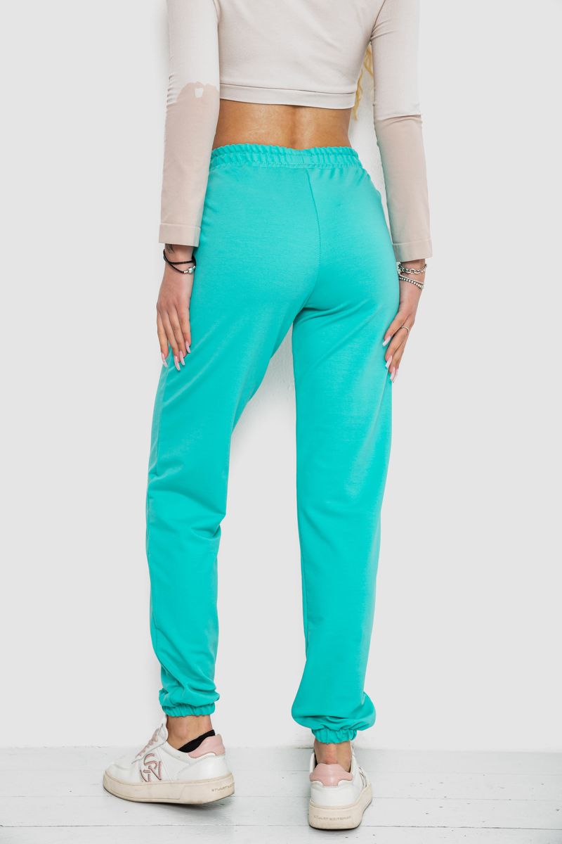 Спорт штани женские, цвет мятный, 247R4670-1 — изображение 4