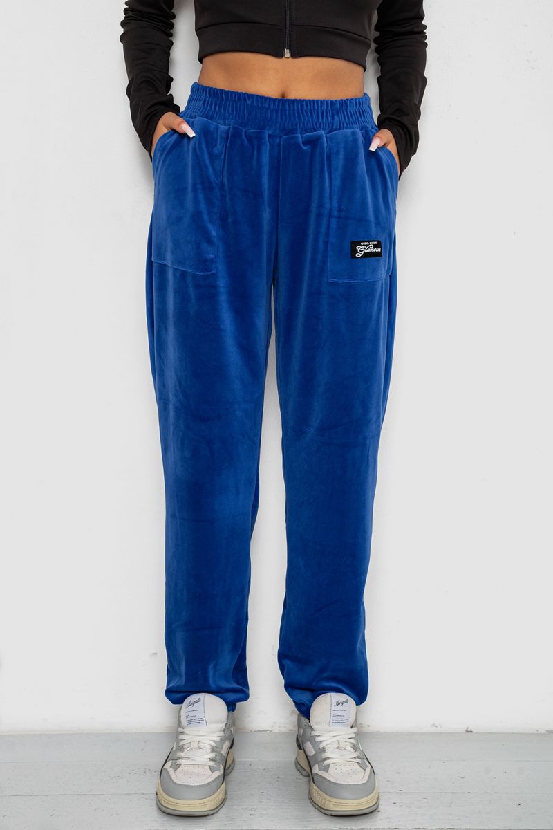 Спортивные штаны велюровые женские