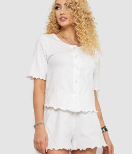 Пижама женская, цвет молочный, 102R371