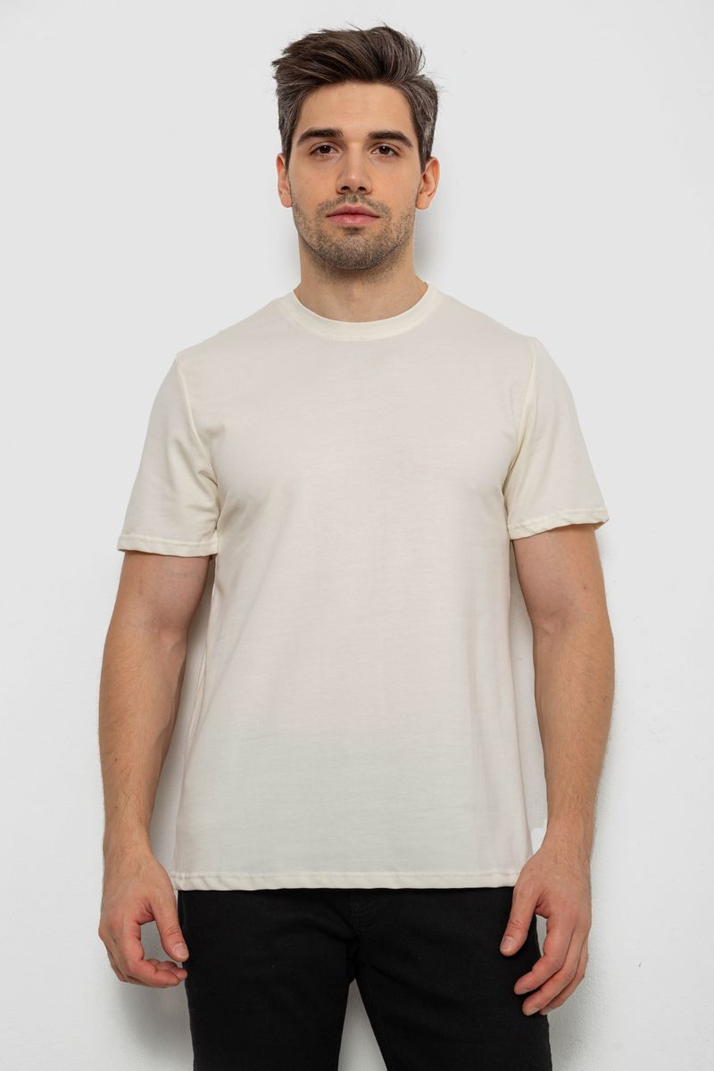 Футболка мужская однотонная