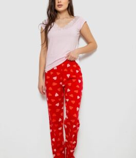 Пижама женская, цвет розовый, 243R1484-025