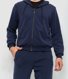 Спорт костюм мужский двухнитка, цвет темно-синий, 119R200-5