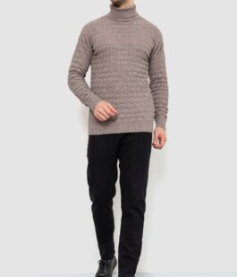 Гольф-свитер мужской, цвет мокко, 161R619