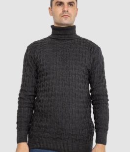 Гольф-свитер мужской, цвет грифельный, 161R619