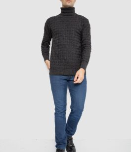 Гольф-свитер мужской, цвет грифельный, 161R619