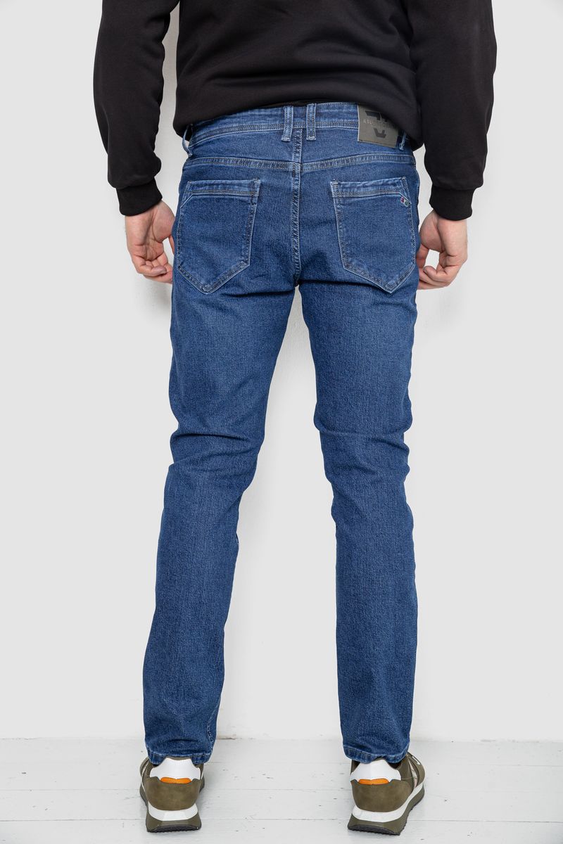 Джинсы мужские демисезонные, цвет синий, 243R8052 — изображение 4