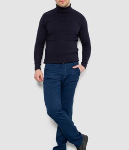 Брюки мужские, цвет синий, 244R4202B