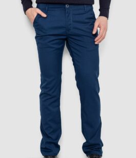 Брюки мужские, цвет синий, 244R4202B