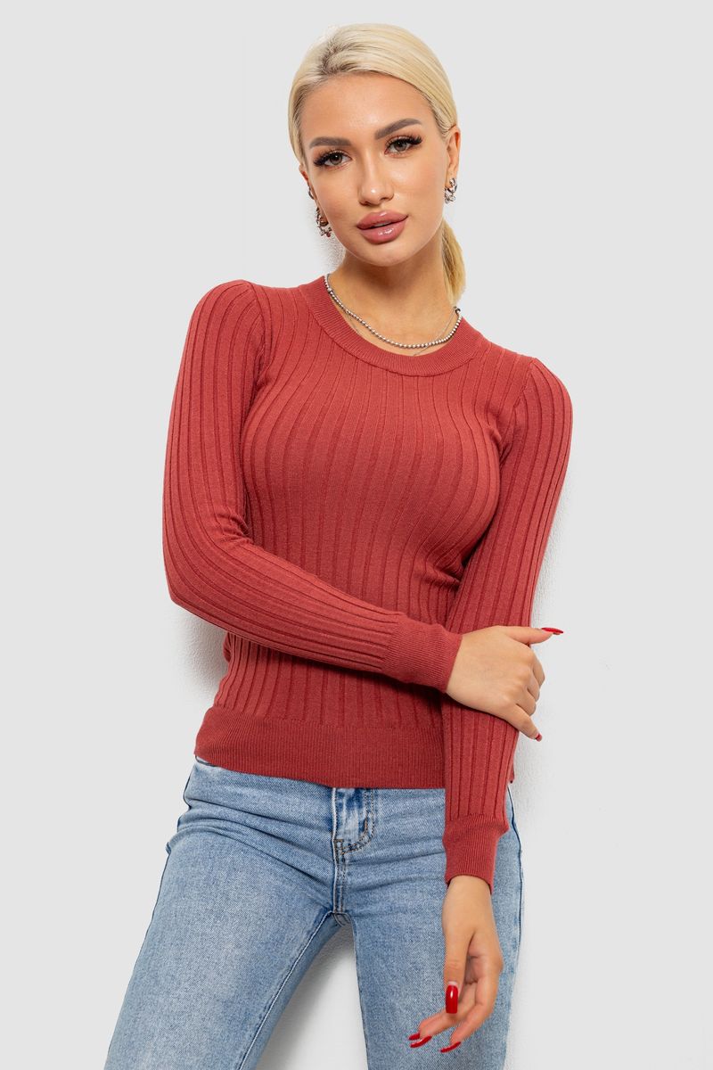 Водолазка женская в рубчик