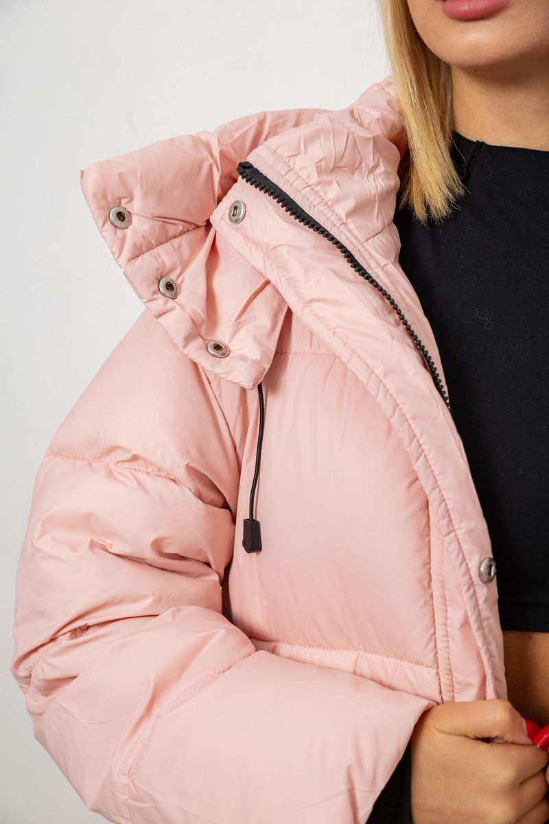 Куртка женская зимняя, цвет розовый, 244R667 — изображение 5