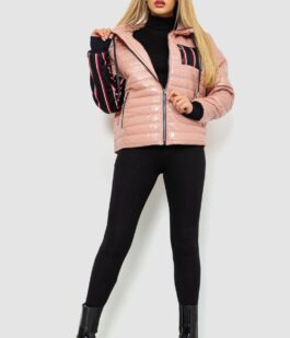 Куртка женская демисезонная, цвет пудровый, 102R5222