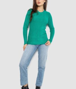 Кофта женская однотонная, цвет светло-зеленый, 244R2031