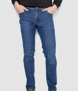 Джинсы мужские демисезонные, цвет синий, 243R8059