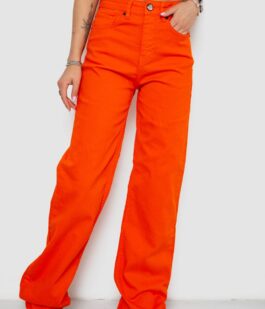 Джинсы женские, цвет оранжевый, 250R00160-1