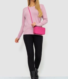 Кофта женский однотонный повседневный, цвет пудровый, 244R2033