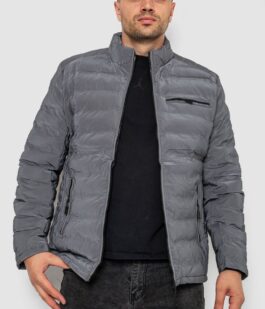 Куртка мужская демисезонная, цвет серый, 214R833К