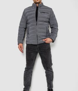 Куртка мужская демисезонная, цвет серый, 214R833К