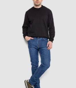 Джинсы мужские демисезонные, цвет синий, 243R8061