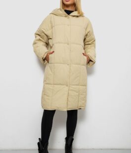 Куртка женская зимняя, цвет бежевый, 244R8832