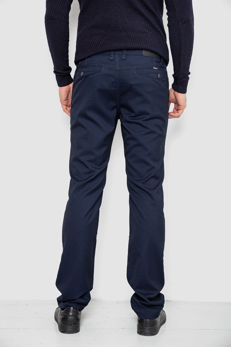 Брюки мужские, цвет темно-синий, 244R4203B — изображение 4