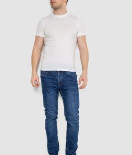 Футболка мужская базовая бельевая, цвет белый, 244R121