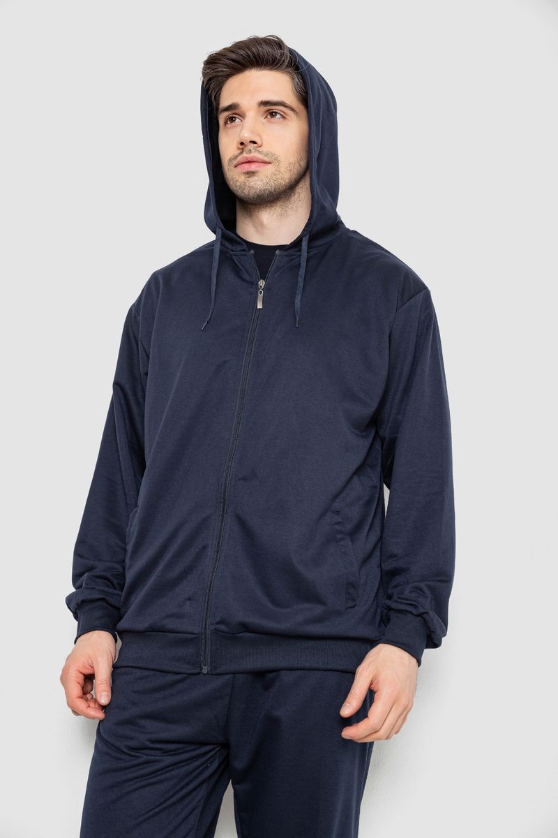 Спортивный костюм мужской, цвет темно-синий, 244R9153 — изображение 4