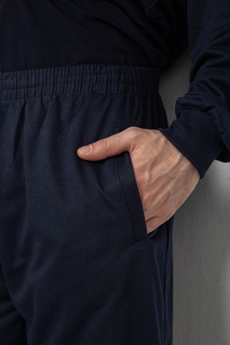 Спортивный костюм мужской, цвет темно-синий, 244R9153 — изображение 7