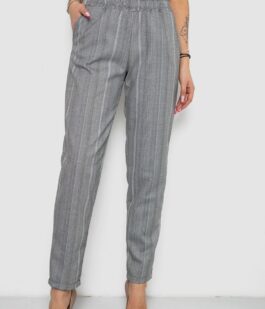 Штаны женские, цвет серый, 238R319