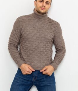 Свитер мужской, цвет мокко, 161R602