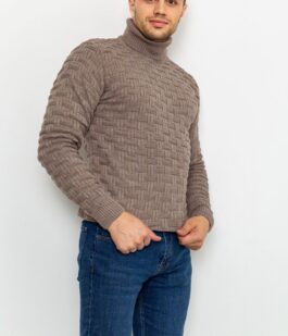 Свитер мужской, цвет мокко, 161R602