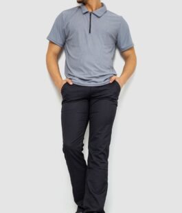 Брюки мужские, цвет черный, 244R4201