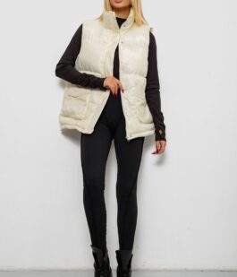 Жилет женские, цвет кремовый, 244R533-1