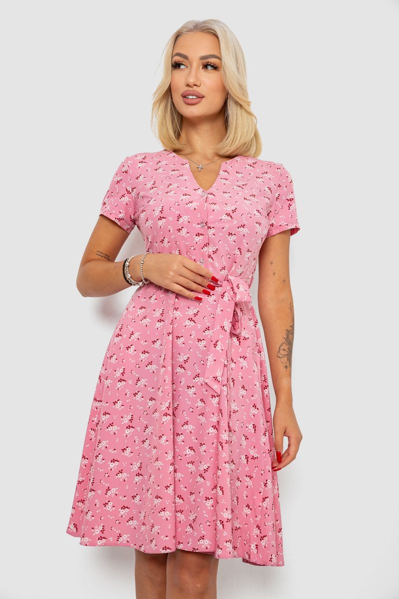 Платье софт с принтом