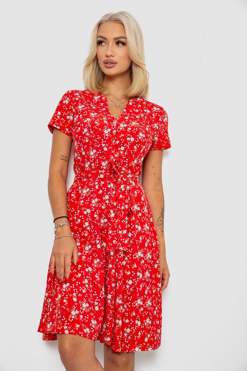 Платье софт с принтом