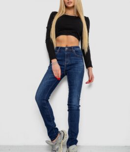 Джинсы женские, цвет синий, 250R907