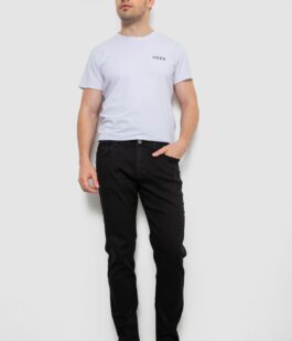 Джинсы мужские, цвет черный, 244R8351