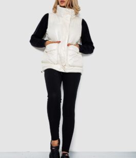 Жилет женский, цвет кремовый, 244R533