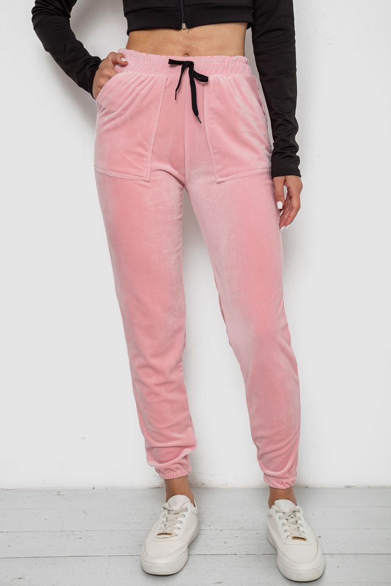 Штаны женские велюровые