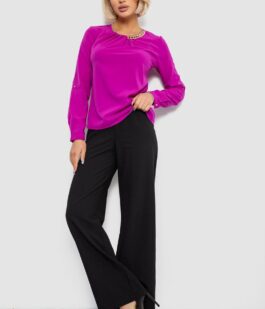 Блуза однотонная, цвет фуксия, 230R306