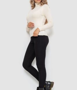 Гольф женский однотонный, цвет кремовый, 204R040