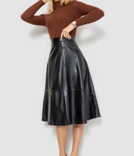 Гольф женский в рубчик, цвет шоколадный, 204R047