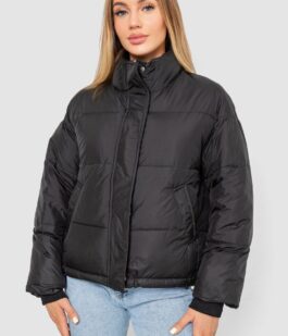 Куртка женская, цвет черный, 244R888