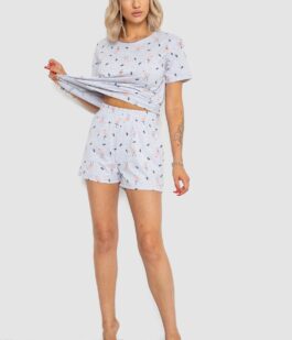 Пижама женская, цвет серый, 102R370