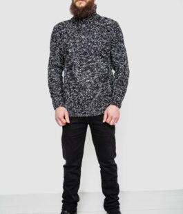 Свитер мужской, цвет черный, 214R10323